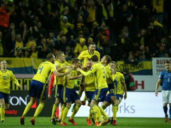WM-Play-offs: Schweden schaltet Italien aus WM-Play-offs: Schweden schaltet Italien aus