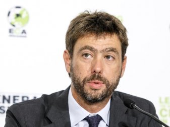 Vom italienischen Fußball-Verband gesperrt: Juve-Präsident Andrea Agnelli. Foto: Salvatore Di Nolfi Vom italienischen Fußball-Verband gesperrt: Juve-Präsident Andrea Agnelli. Foto: Salvatore Di Nolfi