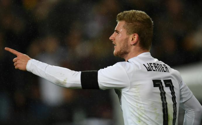 Erfolgreichster DFB-Stürmer 2017: Timo Werner