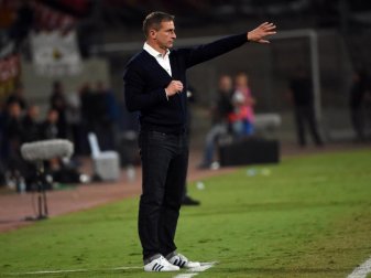 Beendete das Länderspieljahr mit der U21 mit einem Sieg: Trainer Stefan Kuntz. Foto: Berney Ardov Beendete das Länderspieljahr mit der U21 mit einem Sieg: Trainer Stefan Kuntz. Foto: Berney Ardov