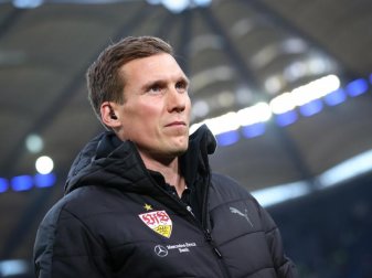 Trainer Hannes Wolf hatte den VfB Stuttgart zurück in die Fußball-Bundesliga geführt. Foto: Chrisitan Charisius Trainer Hannes Wolf hatte den VfB Stuttgart zurück in die Fußball-Bundesliga geführt. Foto: Chrisitan Charisius
