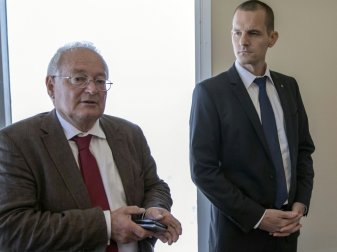 Eckert (l.) und Borbely (r.) unterstützen Organisationen Eckert (l.) und Borbely (r.) unterstützen Organisationen