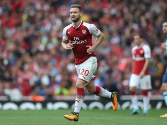 Shkodran Mustafi erzielte bei seinem Comeback ein Tor Shkodran Mustafi erzielte bei seinem Comeback ein Tor