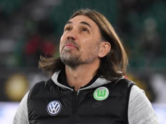 Wolfsburg feierte den ersten Sieg unter Trainer Martin Schmidt. Foto: Peter Steffen Wolfsburg feierte den ersten Sieg unter Trainer Martin Schmidt. Foto: Peter Steffen