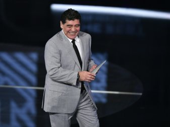 WM Auslosung: Maradona assistiert Lineker und Klose