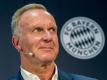 Hat keinen Zeitdruck in Sachen Wagner-Transfer: Bayern-Boss Karl-Heinz Rummenigge. Foto: Peter Kneffel