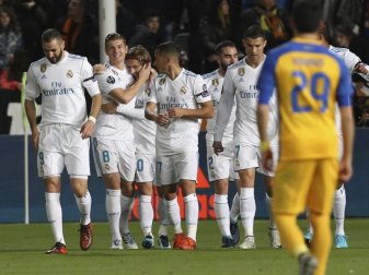 Real Madrid gewann 6:0 bei APOEL Nikosia. Foto: Petros Karadjias Real Madrid gewann 6:0 bei APOEL Nikosia. Foto: Petros Karadjias