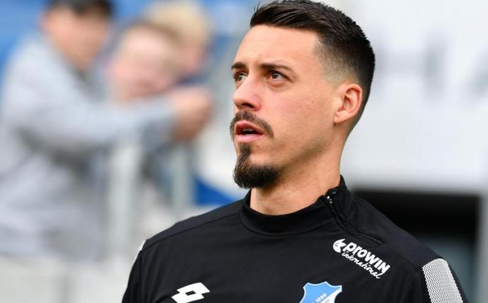 Leidet an einem Magen-Darm-Infekt: Hoffenheims Stürmer Sandro Wagner. Foto: Uwe Anspach