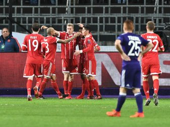 Die Bayern wahren die Chance auf den Gruppensieg Die Bayern wahren die Chance auf den Gruppensieg