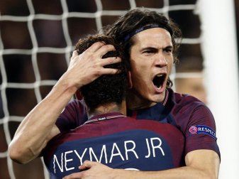 Neymar und Edinson Cavani sind die Top-Torjäger von Paris Saint-Germain. Foto: Christophe Ena
