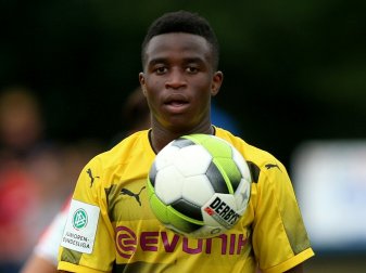 Youssoufa Moukoko erzielte schon 26 Saisontore Youssoufa Moukoko erzielte schon 26 Saisontore