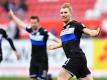 Andreas Voglsammer erzielte in Kaiserslautern den Siegtreffer für Arminia Bielefeld. Foto: Uwe Anspach