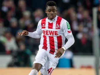 Feierte mit 16 Jahren sein Debüt im Trikot des 1. FC Köln: Yann Aurel Bisseck. Foto: Thomas Eisenhuth Feierte mit 16 Jahren sein Debüt im Trikot des 1. FC Köln: Yann Aurel Bisseck. Foto: Thomas Eisenhuth