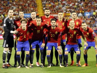 Die spanische Fußball-Nationalelf ist ein möglicher Gegner des DFB-Teams. Foto: Alberto Saiz