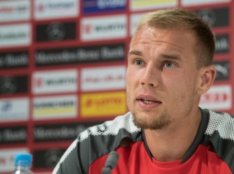Hat die WM 2018 in Russland nicht abgeschrieben: VfB-Profi Holger Badstuber. Foto: Marijan Murat Hat die WM 2018 in Russland nicht abgeschrieben: VfB-Profi Holger Badstuber. Foto: Marijan Murat