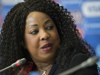 FIFA-Generalsekretärin Fatma Samoura FIFA-Generalsekretärin Fatma Samoura