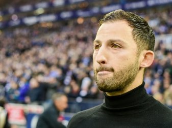 Tedesco steht mit Schalke auf dem dritten Tabellenplatz Tedesco steht mit Schalke auf dem dritten Tabellenplatz