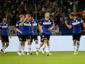 Arminia Bielefeld rückt durch den Sieg auf Rang fünf vor