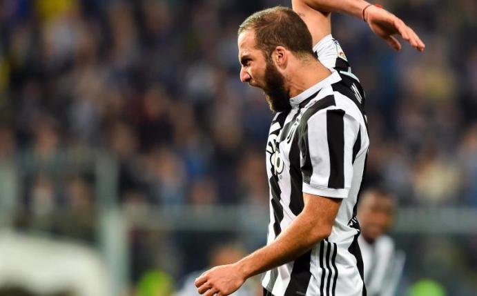 Gonzalo Higuaín erzielte das 1:0 für Juventus Turin. Foto: Simone Arveda