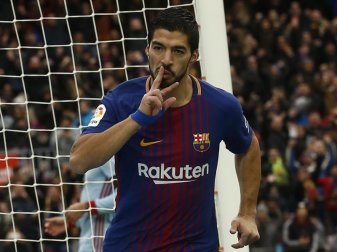 Luis Suarez hatte Barcelona zwischenzeitlich mit 2:1 in Führung geschossen. Foto: Manu Fernandez