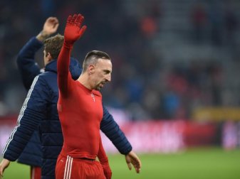 Franck Ribéry wurde gegen Hannover in der Nachspielzeit eingewechselt. Foto: Andreas Gebert