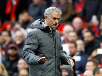 Jose Mourinho steht mit Manchester United unmittelbar vor dem Einzug ins Achtelfinale. Foto: Martin Rickett