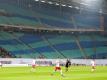 Aus Sicherheitsgründen wird im Stadion von RB Leipzig wird beim Spiel gegen Besiktas Istanbul kein Gästebereich geöffnet. Foto: Jan Woitas