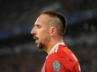 Franck Ribery führt die Bayern als Kapitän an