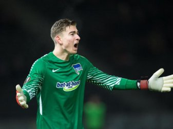 Jonathan Klinsmann zeigte gegen Östersund ein starkes Debüt. Foto: Annegret Hilse