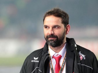 Kölns Trainer Stefan Ruthenbeck konnte mit dem FC Köln in Belgrad für keine Überraschung sorgen. Foto: Dragan Stankovic Kölns Trainer Stefan Ruthenbeck konnte mit dem FC Köln in Belgrad für keine Überraschung sorgen. Foto: Dragan Stankovic