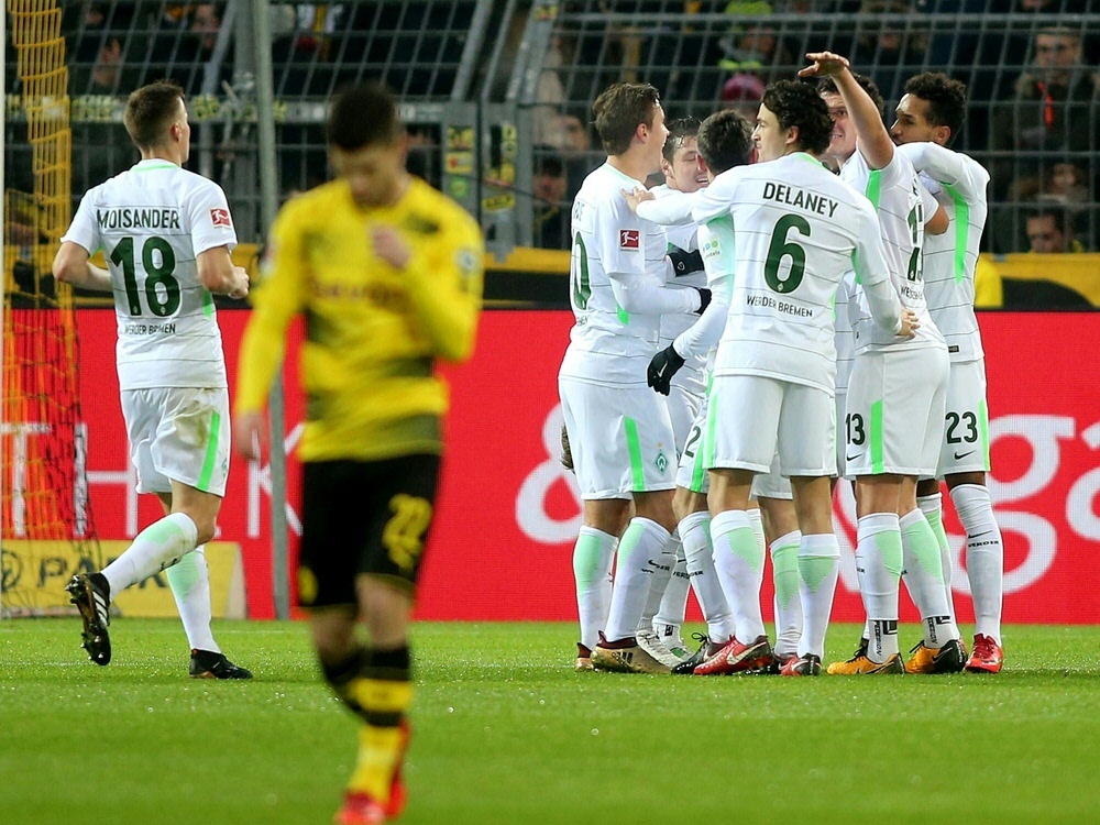 Werder schießt Dortmund tiefer in die Krise