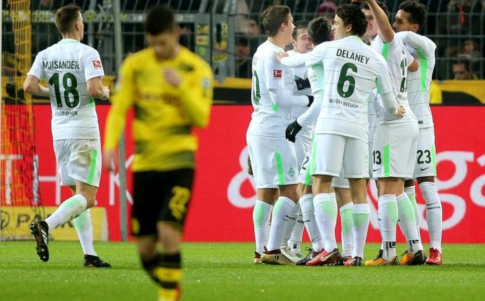 Werder schießt Dortmund tiefer in die Krise