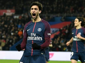 Javier Pastore erzielte das zweite Pariser Tor Javier Pastore erzielte das zweite Pariser Tor