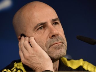 Vor dem Aus als BVB-Coach: Peter Bosz