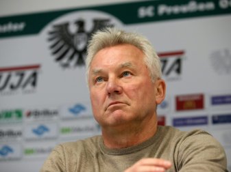 Muss gehen: Möhlmann ist nicht mehr Preußen-Trainer