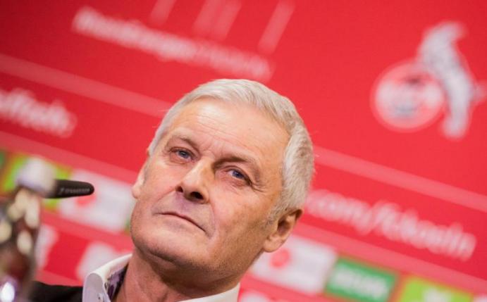 Der neue Sportchef Armin Veh rechnet mit dem Abstieg des 1. FC Köln. Foto: Rolf Vennenbernd