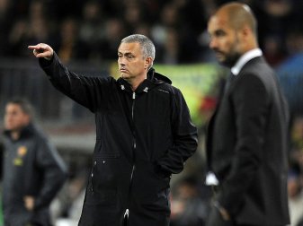 Haben ein schwieriges Verhältnis: Mourinho und Guardiola Haben ein schwieriges Verhältnis: Mourinho und Guardiola