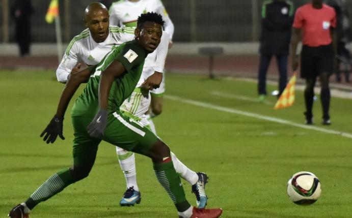 Abdullahi Shehu (vorne) war nicht spielberechtigt