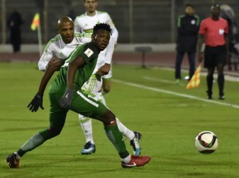 Abdullahi Shehu (vorne) war nicht spielberechtigt Abdullahi Shehu (vorne) war nicht spielberechtigt