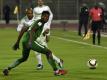 Abdullahi Shehu (vorne) war nicht spielberechtigt