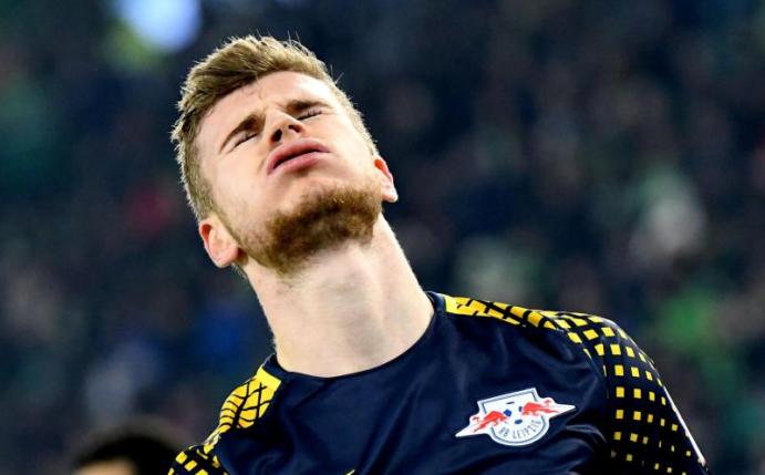 Den Leipzigern um Nationalstürmer Timo Werner gehen die Kräfte aus. Foto: Peter Steffen