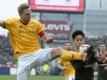Dynamo Dresden muss auf Marco Hartmann (l.) verzichten