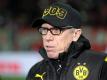 Peter Stöger will den Dortmunder Positivtrend fortsetzen. Foto: Thomas Frey