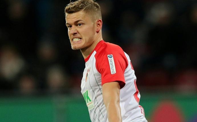 Erzielte einen Dreierpack: Augsburgs Finnbogason
