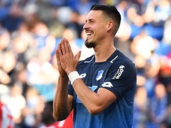 Sandro Wagner wechselt von 1899 Hoffenheim zum FC Bayern. Foto: Uwe Anspach Sandro Wagner wechselt von 1899 Hoffenheim zum FC Bayern. Foto: Uwe Anspach