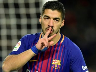 Luis Suarez traf gegen La Coruna doppelt Luis Suarez traf gegen La Coruna doppelt