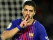 Luis Suarez traf gegen La Coruna doppelt