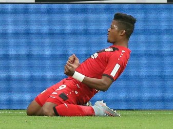 Leon Bailey traf nach seiner Einwechslung doppelt Leon Bailey traf nach seiner Einwechslung doppelt