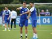 Goretzka (l.) und Bentaleb (r.) fehlen auch im DFB-Pokal