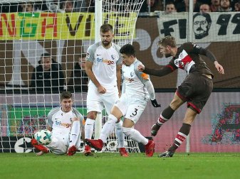 Lasse Sobiech (r.) erzielte das 1:0 für St. Pauli